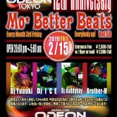 12th Anniversary Mo Better Beats Odeon Roppongi